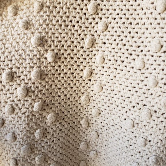 THE GREAT. The Zig Zag Bobble Pom Pom Popcorn Cardigan - Picture 5 of 7